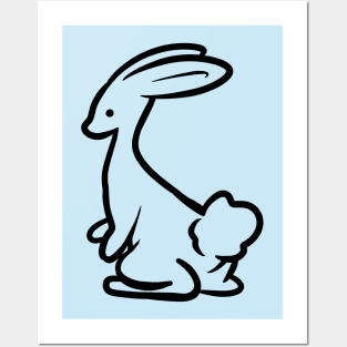 Bunny Rabbit Posters and Art